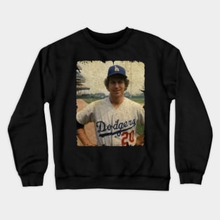 Don Sutton in Los Angeles Dodgers Crewneck Sweatshirt